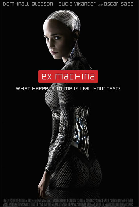 “Ex-Machina” (2014): A trama acompanha o jovem programador Caleb, que ganha a oportunidade de participar de um experimento com uma inteligência artificial.