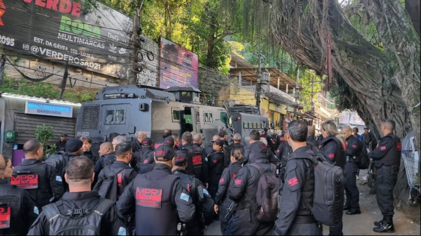 OPERAÇÃO da Polícia Civil do RJ contou com apoio do MP do Rio e do Ceará